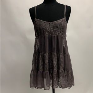 Intimately by Free People taupe lace camisole